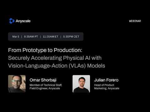 From Prototype to Production: Securely Accelerating Physical AI with Vision-Language-Action Models 영상 썸네일