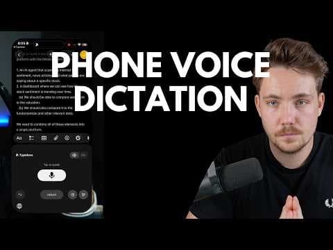 Work and Code from Your Phone with The Typeless Voice Keyboard App 영상 썸네일