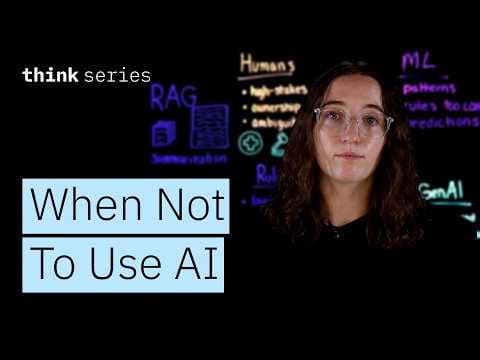 AI 도입의 적정성 판단: 인간, 규칙, 머신러닝, 생성형 AI의 선택 기준