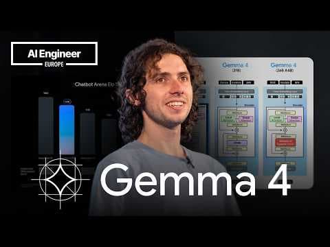 Gemma, DeepMind's Family of Open Models — Omar Sanseviero, Google DeepMind 영상 썸네일