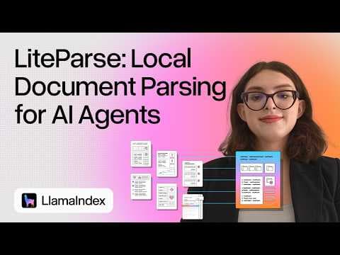 LiteParse: Local Document Parsing for AI Agents 영상 썸네일