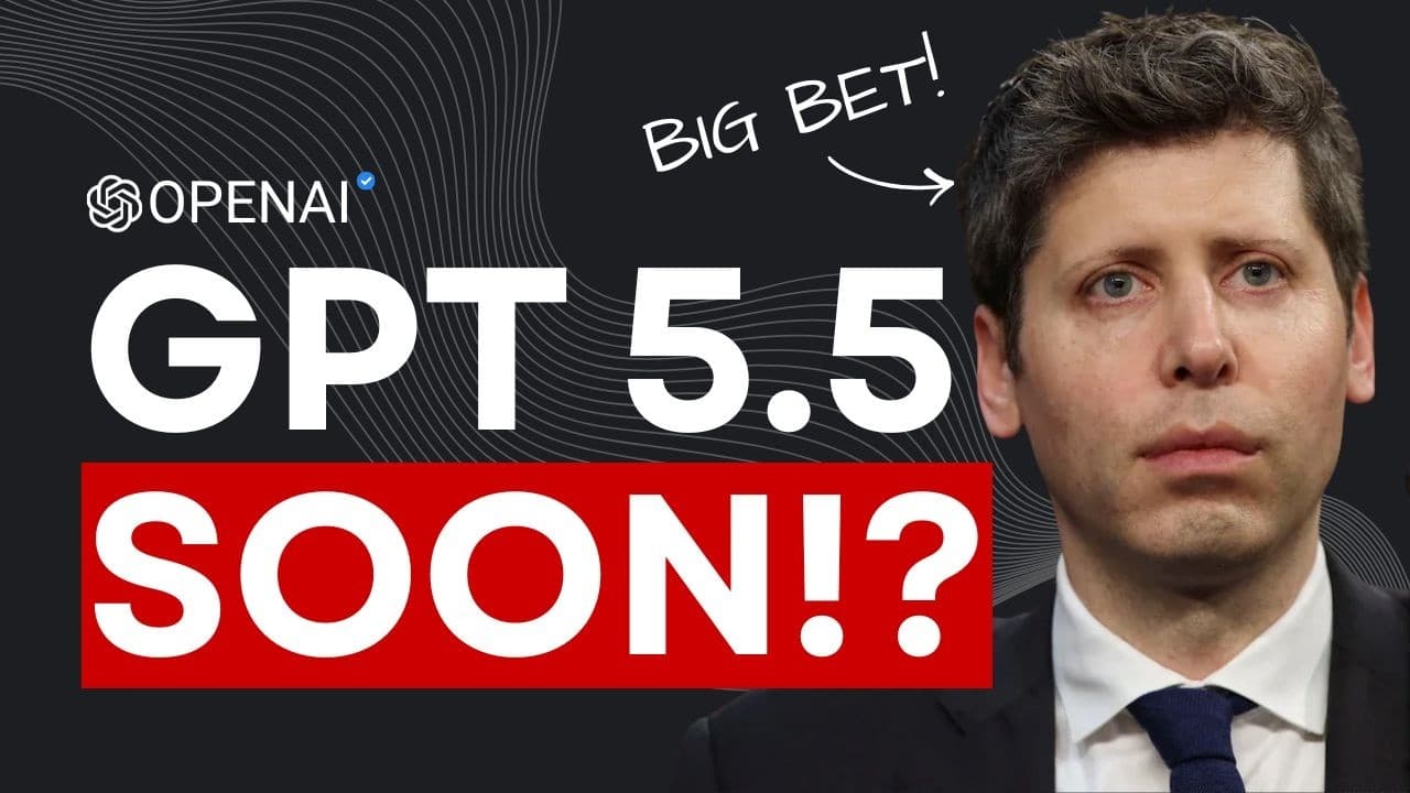 GPT-5.5 INCOMING + DeepSeek V4 Breaks Free + OpenAI's SUPER App! 영상 썸네일