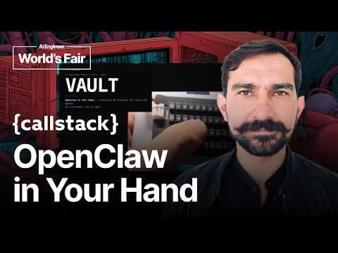 OpenClaw in Your Hand: Building a Physical AI Terminal - Lech Kalinowski, Callstack 영상 썸네일