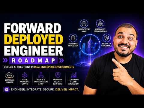 Complete AI Forward Deployed Engineer(FDE) Roadmap With Usecases 영상 썸네일