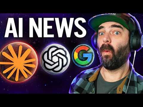 AI News: Huge Updates From Anthropic, OpenAI and Google 영상 썸네일