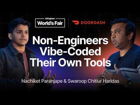 AI Evals for Cross-Functional Teams — Nachiket Paranjape & Swaroop Chitlur Haridas, DoorDash 영상 썸네일
