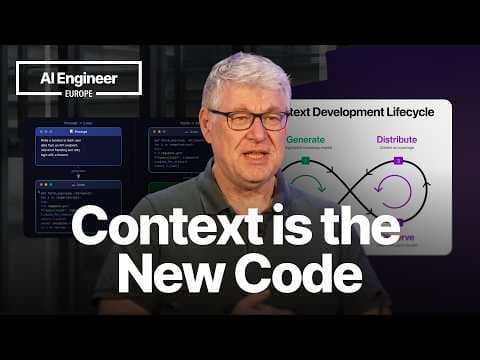Context Is the New Code — Patrick Debois, Tessl 영상 썸네일