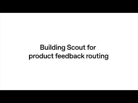 Product feedback routing agent 영상 썸네일