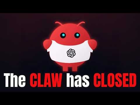 OpenAI Just Bought OpenClaw!! 영상 썸네일