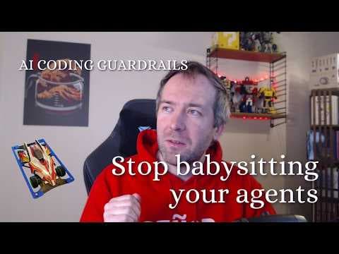 Are you still babysitting AI coding agents? Build better guardrails! 영상 썸네일