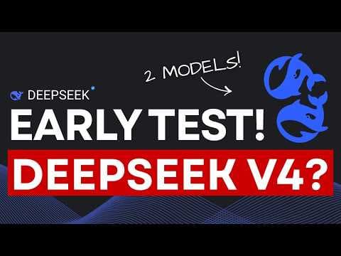 DeepSeek V4 Just Leaked TWO Stealth Models!? 영상 썸네일