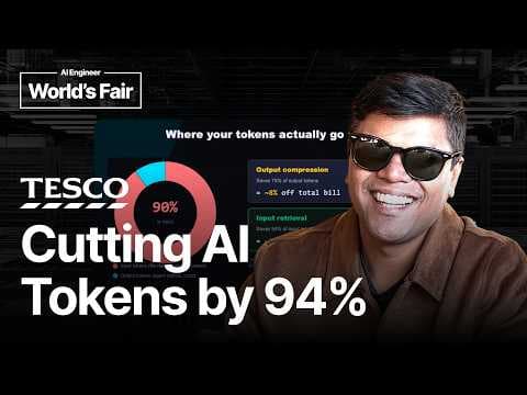 We Cut 94% of AI Coding Tokens With a Local Code Index - Rajkumar Sakthivel, Tesco 영상 썸네일