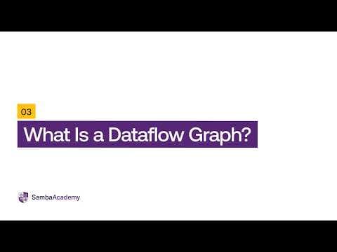 What Is a Dataflow Graph? 영상 썸네일