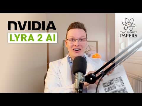 NVIDIA's New AI Builds Worlds That Remember 영상 썸네일