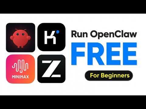 How To Run Openclaw For Free 영상 썸네일
