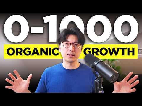How I Get My First 1,000 Users With Social Media (No Ads) 영상 썸네일