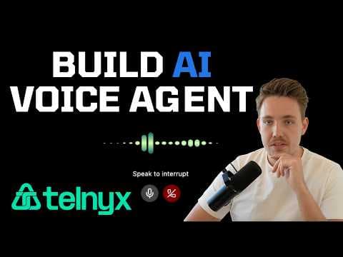 How To Build A Phone AI Voice Agent with Telnyx 영상 썸네일