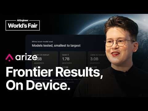 Frontier results, on device - RL Nabors, Arize 영상 썸네일