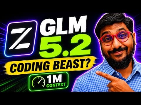 GLM 5.2 is the New AI Code King 👑!!! 영상 썸네일