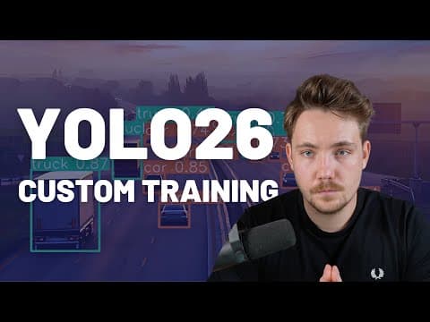 Train the New YOLO26 on Your Custom Dataset with Ultralytics 영상 썸네일