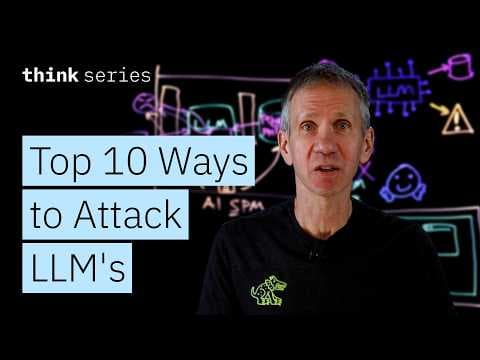 OWASP's Top 10 Ways to Attack LLMs: AI Vulnerabilities Exposed 영상 썸네일