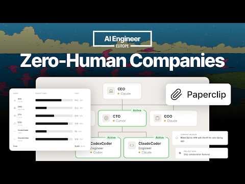 Paperclip: Open Source Human Control Plane for AI Labor — Dotta Bippa 영상 썸네일