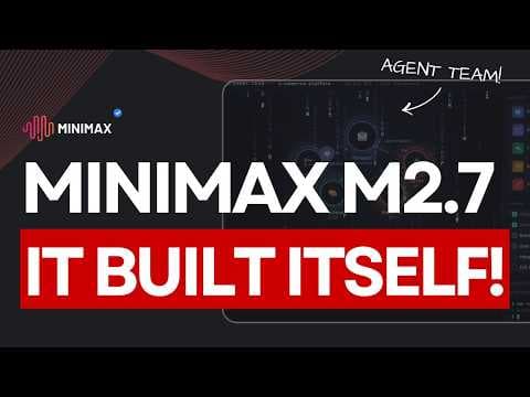 MiniMax M2.7 Built ITSELF! + Gemini's NEW Design AGENT & Claude's New Superpower! 영상 썸네일