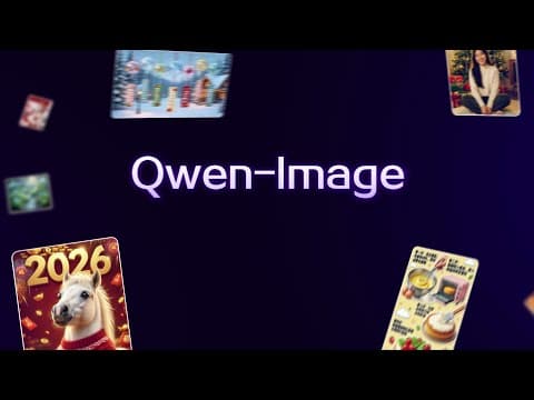 🎁 A New Year gift from Qwen — Qwen-Image-2512 is here. 영상 썸네일