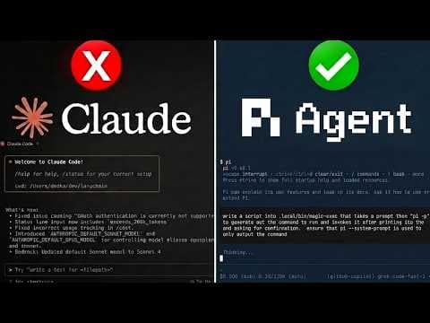 Forget Claude Code, try Pi Agent instead… 영상 썸네일