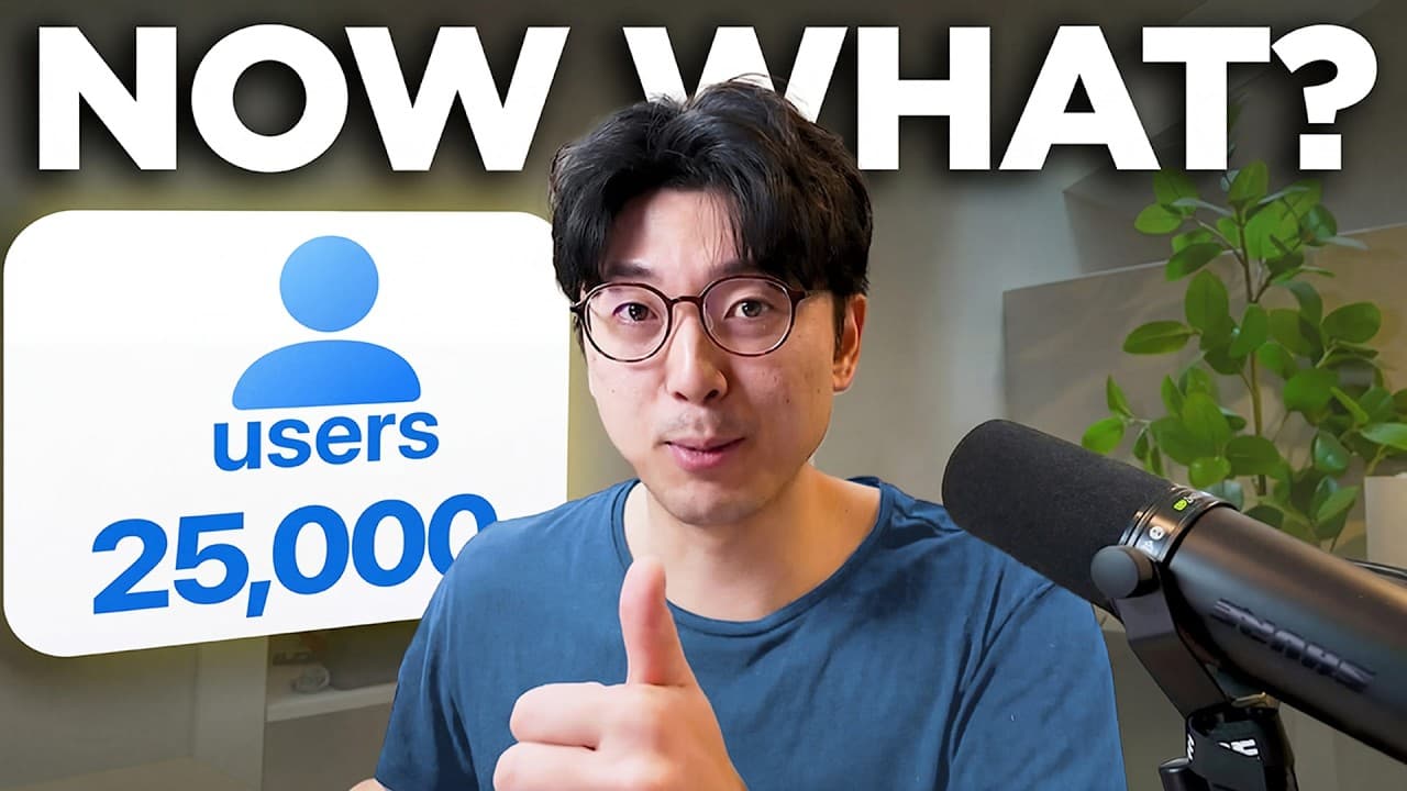 How I Scaled My NextJS + Supabase App to 25,000 Users 영상 썸네일