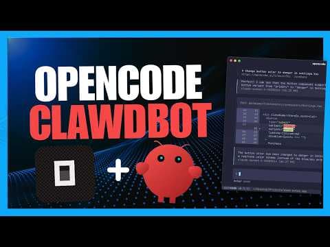 OpenClaw + OpenCode Turns Your AI Into a Full Autonomous Engineering Team! Automate Your Code! 영상 썸네일