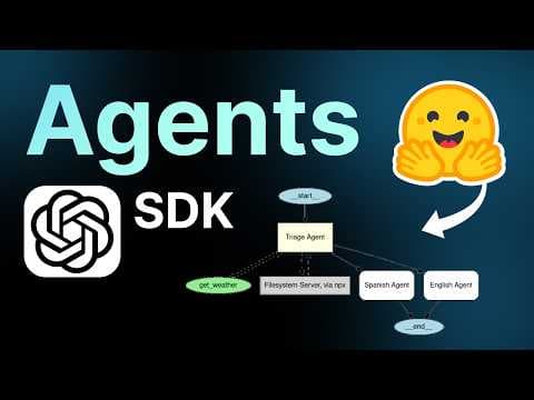 OpenAI Agents SDK Crash Course (with Hugging Face Models) 영상 썸네일