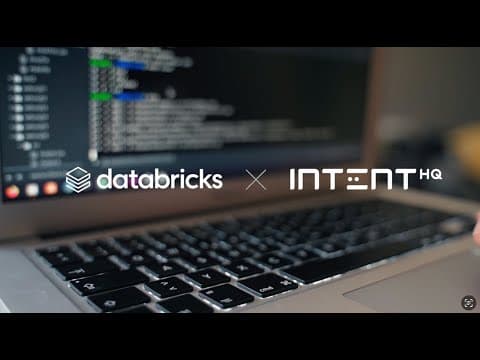 Intent HQ Powers Hyper-Personalized Marketing with Databricks GenAI 영상 썸네일