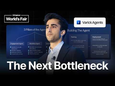 AI tools for Forward Deployed Engineering — Vasuman Moza, Varick Agents 영상 썸네일