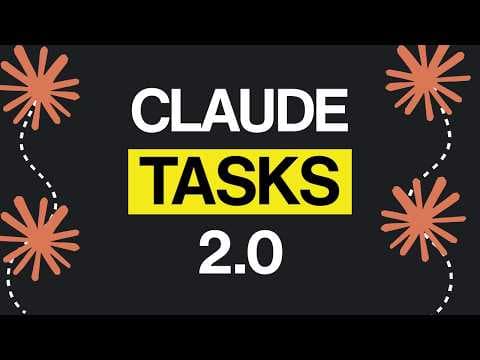 I Couldn't Believe Claude Tasks Could Do This 영상 썸네일