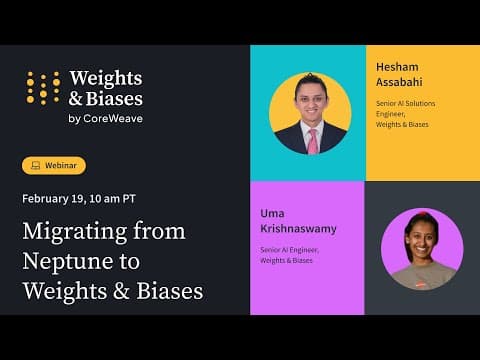 Migrating from Neptune to Weights & Biases 영상 썸네일