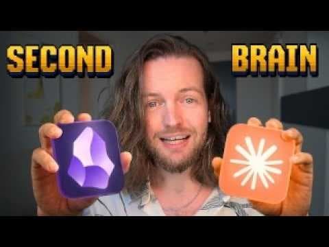 How To Build The ULTIMATE AI Second Brain (Obsidian + Claude Code) 영상 썸네일