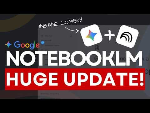 NotebookLM is Now INSIDE Gemini and it's Actually Insane! 영상 썸네일