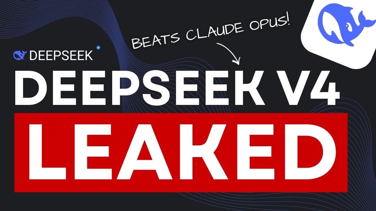 DeepSeek V4 Benchmarks LEAKED + Claude Code Computer Use + OpenAI's Codex Plugin! 영상 썸네일