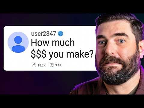 Showing My YouTube Revenue (And Everything Else You Asked) 영상 썸네일