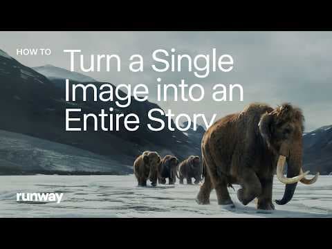 How to Turn an Image into an Entire Story with Story Panels Workflow | Runway 영상 썸네일