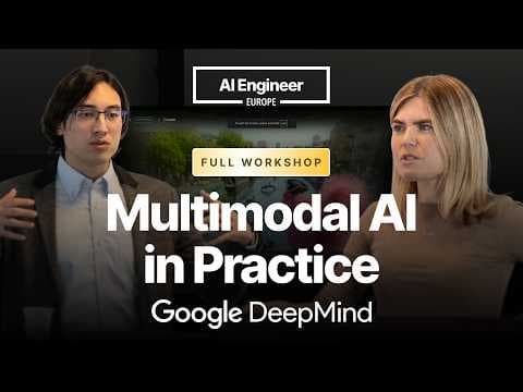 Prompt to Pipeline: Building with Google's Gen Media Stack — Paige & Guillaume, Google DeepMind 영상 썸네일