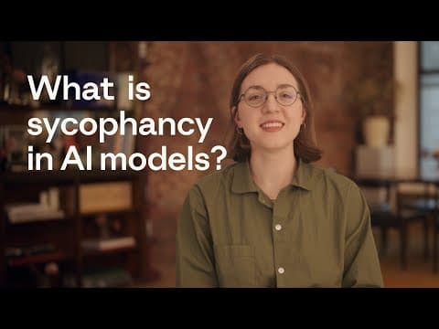 What is sycophancy in AI models? 영상 썸네일
