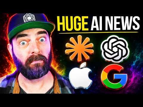 AI News: Claude's Massive Leap & Siri Gets Good!? 영상 썸네일