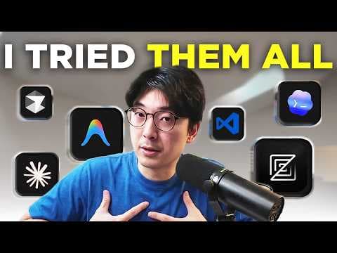 Cursor vs Codex vs Claude vs Zed vs Anti-Gravity (I Tested Them All) 영상 썸네일