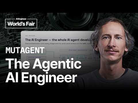 The Agentic AI Engineer - Benedikt Sanftl, Mutagent 영상 썸네일