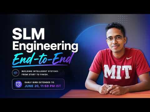 SLM Engineering: End-to-End | Bootcamp Launching soon 영상 썸네일