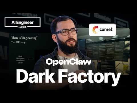 Dark Factory: OpenClaw Ships Faster Than You Can Read the Diff — Vincent Koc, OpenClaw 영상 썸네일