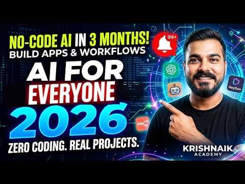 Modern No-Code AI Route-AI Generalist to AI Builder Bootcamp Announcement 영상 썸네일