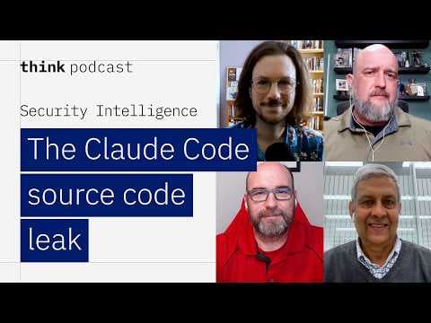 The Claude Code source code leak: Takeaways for cybersecurity pros 영상 썸네일